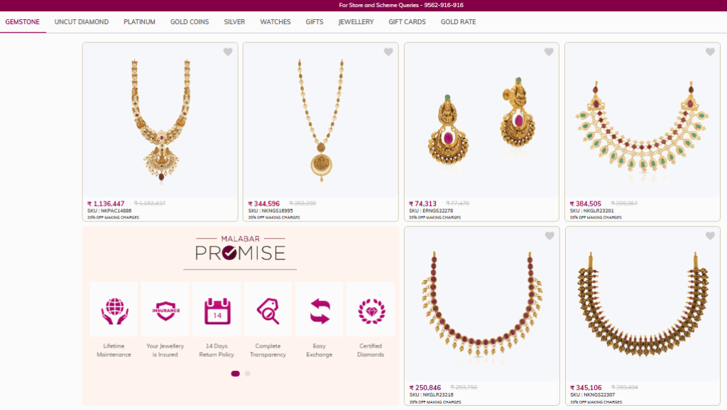 Gemstone Necklace