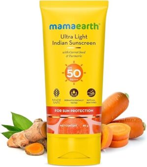 Mamaearth Sunscreen SPF 50 review