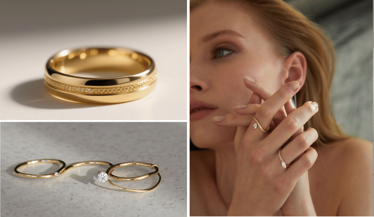 Minamalist Gold Ring