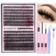 Eyelash Clusters Kit for Effortless Volume – Lash Extension Set (280 pcs)