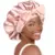 Silk Bonnet for Sleeping Women | Double-Layer Satin Lined Hair Bonnet with Adjustable Tie Band | Perfect for Curly Hair